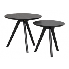 RO YUMI NESTING TABLES BLACK